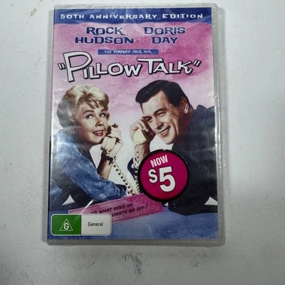 Pillow Talk Dvd (Rock Hudson,Doris Day)  50th Anniverary Edition SealedFree Post - image 1 of 4