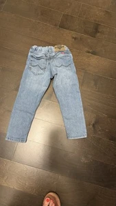 Wrangler Five Star Denim Jeans Taper Adjust to Fit Stretch Boy Size 5 Regular - Picture 1 of 5