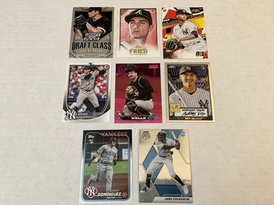 New York Yankees Rookie Lot Of Parallels And Refractors Lot Of 8 - Image 1 of 4