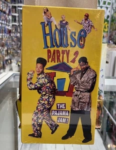 Vintage 1991 House Party 2 The Pajama Jam VHS New Sealed Hip Hop Comedy Promo - Picture 1 of 3