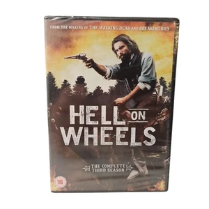 Hell On Wheels Season 3 DVD Period Historical Drama Western Epic Trains R2 New - Picture 1 of 12