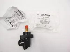 CL Cam Type Panel Mount 400A 1-1/8" threaded stud F - Black CL40FRSB-AX - Picture 1 of 3