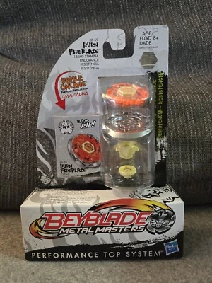 Beyblade Metal Masters Burn Fire Blaze BB-59 135MS Hasbro New - Image 1 of 4