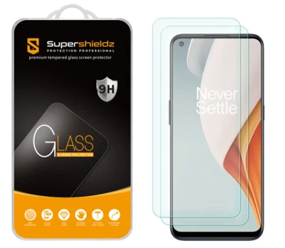 [2-Pack] Supershieldz Tempered Glass Screen Protector for OnePlus Nord N100 - Image 1 of 4
