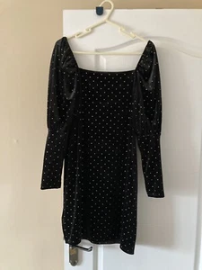 Ladies Black Dress Size 12 - Picture 1 of 5