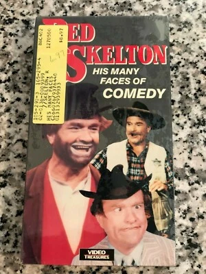 Red Skelton - The Many Faces of Comedy / Career of Laughter 2 VHS Lot BRAND NEW - Image 1 of 4