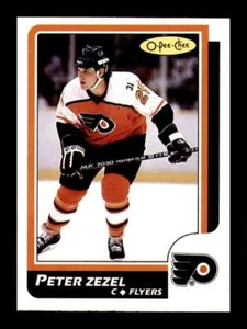 1986-87 O-Pee-Chee Peter Zezel #190 Philadelphia Flyers NM Near Mint - Picture 1 of 2