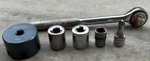 Vintage Ratchet & Sockets Metrinch, Wizard, Proto, Craftsman, Bluepoint FFW2 - Picture 1 of 14