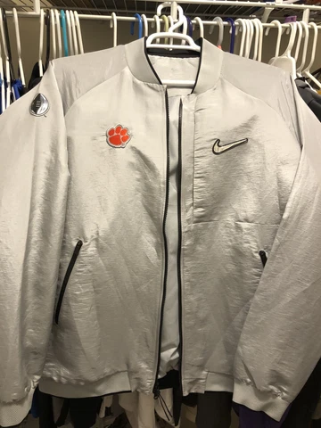 Nike Clemson Tigers College Football Playoff Bomber Jacket Mens Large Cover