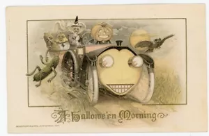 Variación bruja de verduras para automóviles Halloween Winsch - Imagen 1 de 2