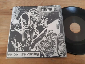7" Punk Danzig - Die Die My Darling (4 Song) PRIVATE PRESS - Picture 1 of 2