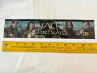 kino kino mylar plakat 2,5.x11,5 Jack The Giant Slayer 2013