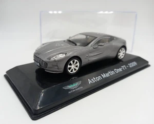 Aston Martin One 77 2009 1/43 IXO Supercars Neuf Boite Vitrine - Imagen 1 de 2