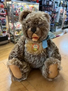 STEIFF ORIGINAL ZOTTY TEDDY BEAR ARTICULATED WITH ORIGINAL TAG BAYER EULAN 15” - Picture 1 of 6