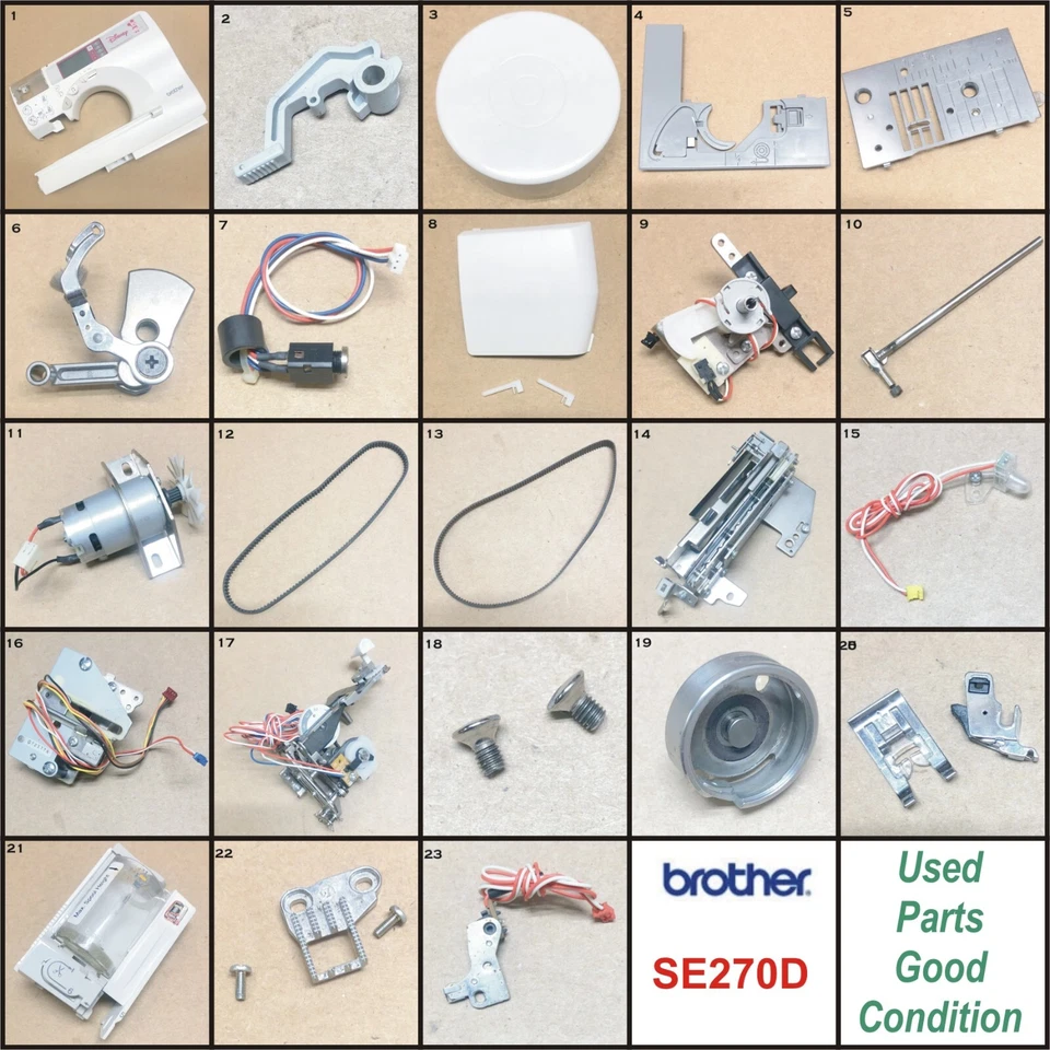 BROTHER Original Genuine Original Parts For SE270D Some Parts Fit Other Models - Image 1 of 4