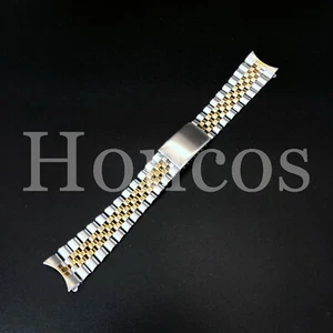 20MM RELOJ JUBILEO DE DOS TONOS PULSERA DE REPUESTO PARA ROLEX TUDOR - Imagen 1 de 13