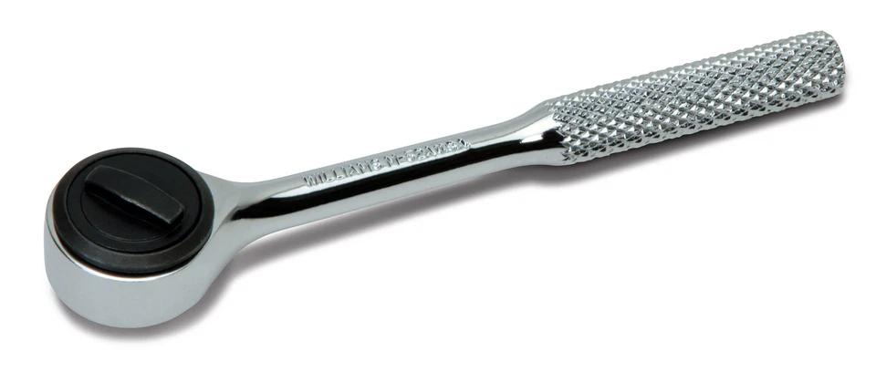 1/4" Drive Williams USA Chrome Finish Round Head Knurled Handle Ratchet #M-52A - Image 1 of 1