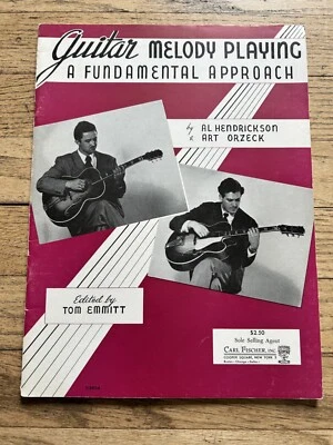 Guitar Melody Playing A Fundamental Approach 1948 rare - Image 1 of 4