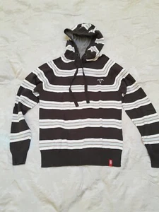 esprit edc herren s feinstrick pullover kapuze streifen - Bild 1 von 6