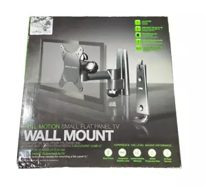 ELEXA LEVEL MOUNT FULL MOTION SMALL FLAT PANEL TV WALL MOUNT UP TO 30" SCREENS - Picture 1 of 5