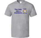 Anchorman Channel Four News Logo You Look Like A Blueberry Quote Fan T Shirt