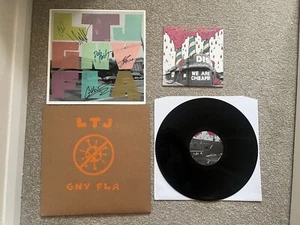 Less Than Jake GMV FLA SIGNED “Virus Edition II”  7” Ltd/75 LTJ autograph Nofx - Picture 1 of 11