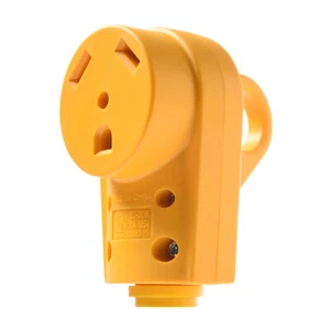 RV 30Amp 125V RV Replacement Female Plug Receptacle Power Cord End Heavy Duty US - Picture 1 of 9