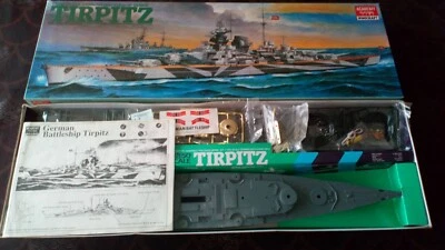 ACADEMY 1:350 TIRPITZ Motorized Series #1414 ©1987 Minicraft Models. N.I.B - Photo 1/4