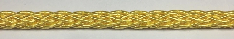 Cordão de cordão tubular trançado 1/4" - 18 jardas - Muitas cores disponíveis! - Imagem 1 de 1