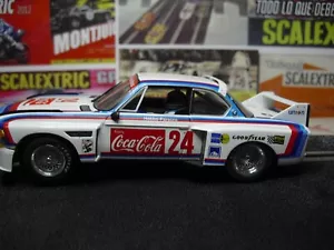 Fly 88110 BMW 3,5 CSL #24 Coca Cola 24h. Coche ranura Daytona 1976 1/32 NEW SLOT - Imagen 1 de 11