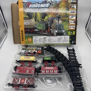 Continental Express Train Set Battery Operated Fun Little Toys - Picture 1 of 6