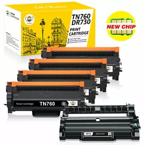 LOTE DE BATERÍA DR730 DR-760 para Brother DCP-L2550DW HL-L2390DW HL-L2395DW MFC-L2710DW - Imagen 1 de 20