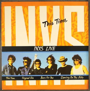 INXS: this time +3 (live 11/85) MERCURY 12" EP 33 RPM United Kingdom - Picture 1 of 2