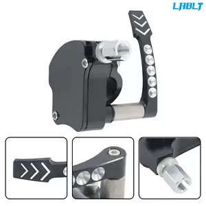 BILLET THUMB THROTTLE ASSEMBLY FOR YAMAHA BANSHEE YFZ RAPTOR 350 660 700 BLACK - Picture 1 of 9