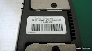 HP 233349-001 72.8GB 10,000 RPM 3.5 in. Wide Ultra3 SCSI HDD 232431-003 - Picture 1 of 7