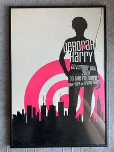 Deborah / Debbie Harry Poster : Blondie : Fillmore, NYC, 2007 - Picture 1 of 2