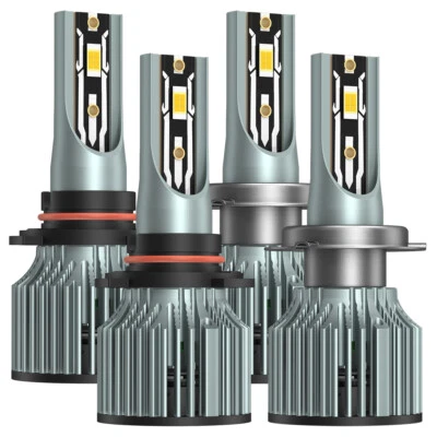 For Subaru Outback Legacy 2005-2013 2014 High/Low Beam 4X LED Headlight Bulbs Q8 - Image 1 of 4