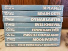 Intellivision Amico Complete Set Evel Kenievel Missile Command Moon Patrol New