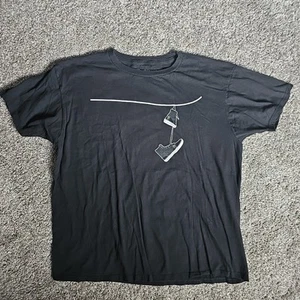 Monster Energy Shoes on Phone Line XL Black Short Sleeve Shirt Double-Sided - Picture 1 of 8