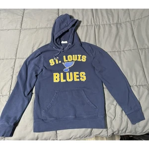 Sudadera con Capucha Azul Pequeña Fanatics St Louis Azul Pullover Sudadera NHL - Imagen 1 de 3