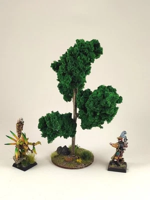 Arbre / tree : Décor wargame / crèche ( 9thAge, Warhammer, lotr, sda mesbg ) I2 - Immagine 1 di 4
