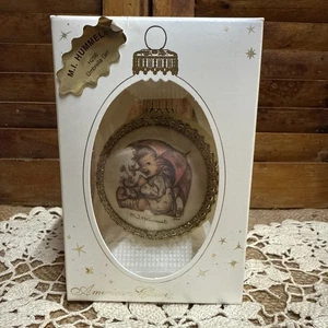 M.J. Hummel Glas Sammlerstücke Weihnachtsschmuck Box American Classic 2002 - Bild 1 von 3