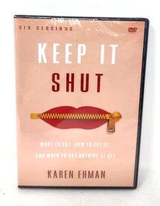 Keep It Shut: Karen Ehman DVD (Zondervan) Six Sessions BRAND NEW SEALED - Imagen 1 de 2