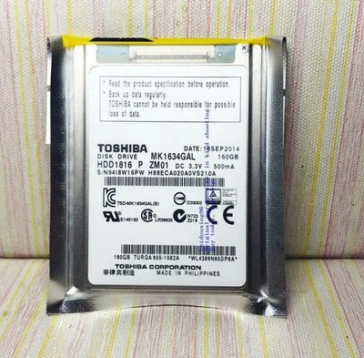 Toshiba MK1634GAL for iPod classic board 820-2437-A 7th 160GB slim version 5MM - Image 1 of 4