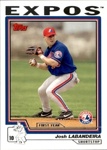 2004 Topps #310 Josh Labandeira RC Montreal Expos - Picture 1 of 2