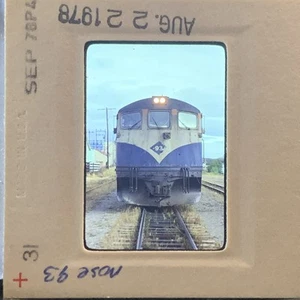 Vintage Original 35mm Train/Railroad Slide.*Info On Photo Slide Frame. C843 - Picture 1 of 1