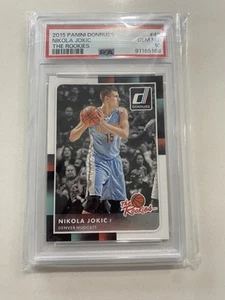 NIKOLA JOKIC 2015 Panini Donruss The Rookies PSA 10 GEM MINT - POP 75 - Picture 1 of 2