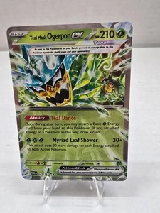 SV06: Twilight Masquerade #025/167 Teal Mask Ogerpon ex Pokémon - Spedizione gratuita - Foto 1 di 3