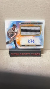 2024 Topps Inception Autographed Patches Kyle Harrison #APC-KH - Picture 1 of 2