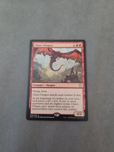 chaos dragon mtg AFC 030 Commander Magic The Gathering - Bild 1 von 2